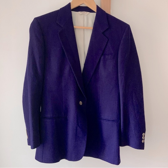 Vintage camel hair blazer - Picture 1 of 7